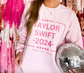 TAYLOR 2024 - Pink Swiftie Sweatshirt
